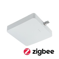 Lišty a příslušenství - P 50121 URail středové napájení 227x196mm max. 300W bílá - PAULMANN