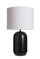 Stolní lampy dekorační - P 48351 Pauleen stolní lampa Mystic Shine E14 max. 20W bílá/černá - PAULMANN