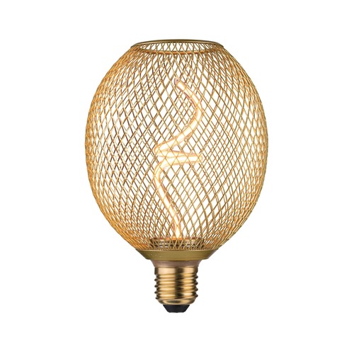 E27 - P 29259 Kovic Glow Standard 230V LED Globe E27 4W 1800K stmívatelné mosaz - PAULMANN - foto 1