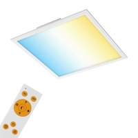 Hranatá - BRILO 7179016 CCT svítidlo LED panel, 45 cm, 2400 lm, 24 W, bílé (starý kód: BRILO 7179-016) - BRILO