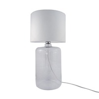Stolní lampy dekorační - ZUMA 002177-014404 Stolní lampa AMARSA čirá 5506WH - ZUMALINE