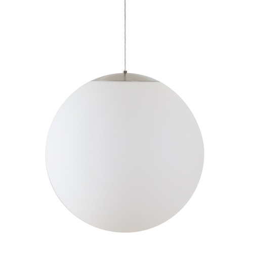 Koule - OS ADR62239 ADRIA S5 HP závěsné skleněné svítidlo nerez broušená / bílá IP40 3000 K 65W LED DALI (původní kód OS 62239) - OSMONT - foto 1