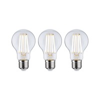 E27 - P 29132 Eco-Line Filament 230V LED žárovka E27 3ks-sada 3x4W 3000K čirá - PAULMANN