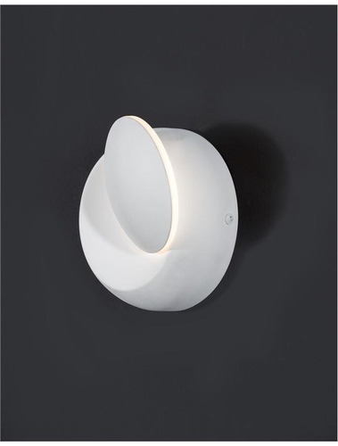 Nepřímé osvětlení - NV 910161 Nástěnné svítidlo ODIN bílý hliník LED 5W - NOVA LUCE - foto 1