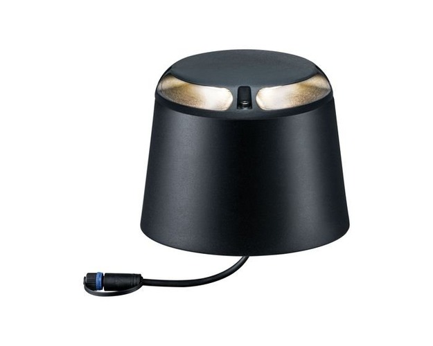 Sloupková - P 93917 Plug&Shine zemní přisazené svítidlo IP67 2x3W 24V antracit - PAULMANN - foto 1