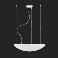 Kruhová - OS TIT66846 TITAN L4 závěsné plastové svítidlo bílá IP40 4000 K 64W LED DALI (původní kód OS 66846) - OSMONT