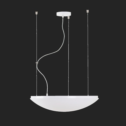 Kruhová - OS TIT66846 TITAN L4 závěsné plastové svítidlo bílá IP40 4000 K 64W LED DALI (původní kód OS 66846) - OSMONT - foto 1