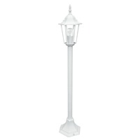 Sloupková - FAN LANT-MILANO/P1 BCO Sloupkové svítidlo MILANO bílá, 1xE27, IP44, 105 x 21 cm - FANEUROPE