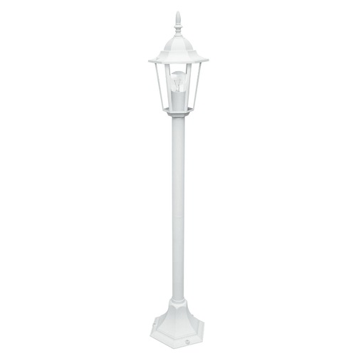 Sloupková - FAN LANT-MILANO/P1 BCO Sloupkové svítidlo MILANO bílá, 1xE27, IP44, 105 x 21 cm - FANEUROPE - foto 1