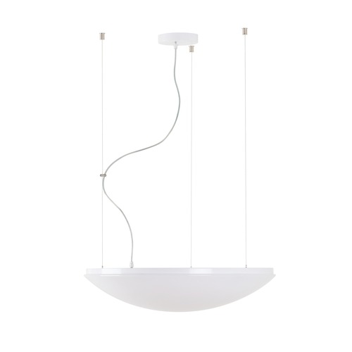 Kruhová - OS TIT73026 TITAN L4 závěsné plastové svítidlo bílá IP40 3000 K 100W LED - OSMONT - foto 1