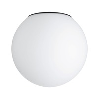 Stínidla, kryty, clony - P 60416 Selection Bathroom stropní svítidlo Gove náhradní sklo černá mat/satén - PAULMANN