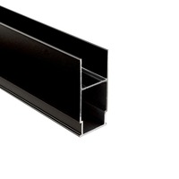 Al profily k zapuštění - IMPR 970806 Deko-Light Combo profil pro trafa do betonu 2 m, černá