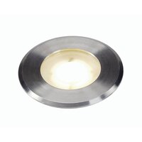 Zapuštěná - LA 228412 DASAR FLAT LED 230V česaná ocel 230V LED 4.3W IP67 3000K - BIG WHITE (SLV)