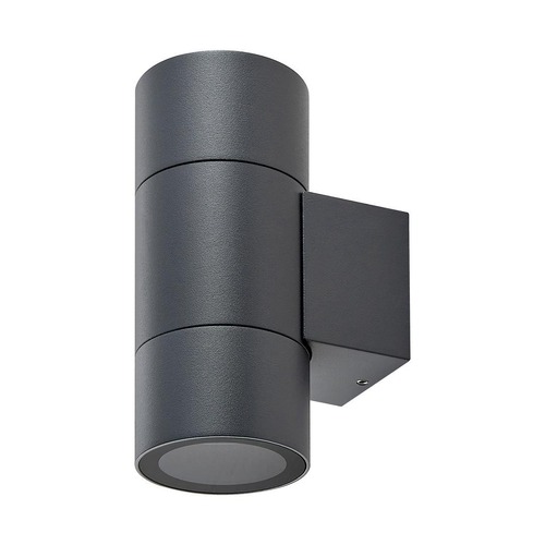 Nástěnná - IMPR 731233 Deko-Light venkovní nástěnné přisazené svítidlo Achernar Up and Down, 2x max. 35 W GU10, tmavěšedá - DEKOLIGHT - foto 1