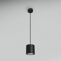 Válec - CEN RNDNEP-1511030 Závěsné LED svítidlo RONDO černé pr.110x123mm 15W 230V 4000K 45d IP20 závěs 150cm - CENTURY