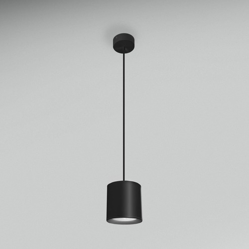 Válec - CEN RNDNEP-1511030 Závěsné LED svítidlo RONDO černé pr.110x123mm 15W 230V 4000K 45d IP20 závěs 150cm - CENTURY - foto 1