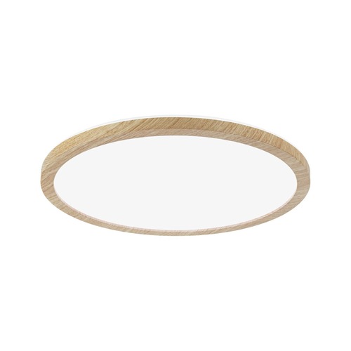 Kruhová - P 71033 LED Panel Atria Shine Backlight IP44 kruhové 293mm 16W 4000K design dřevo - PAULMANN - foto 1