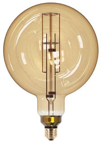E27 - CEN INVG200-082722 LED TWIST FILAMENT GLOBE 200mm EPOCA DECO VINTAGE 8W E27 2200K 806Lm 360d DIMM 200x305mm IP20 - CENTURY - foto 1