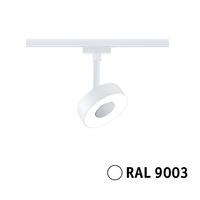 Svítidla - P 95704 URail LED lištový spot 3-krokové-stmívatelné Circle spot 5W 4000K stmívatelné 230V bílá - PAULMANN