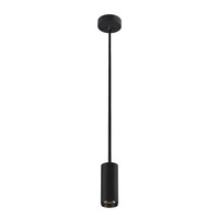 Subtilní - LA 1004442 NUMINOS® PD DALI S vnitřní LED závěsné svítidlo černá/černá 3000 K 24° - BIG WHITE (SLV)