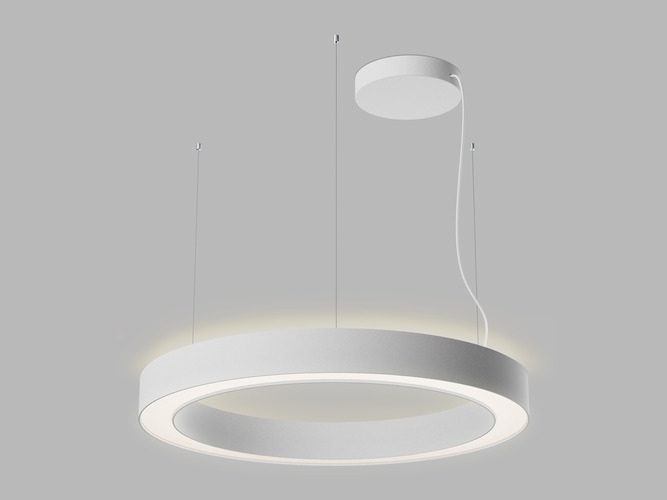 Závěsné - Závěsné svítidlo SATURN SLIM II 80 P/N-Z, W DALI/PUSH 80W (50+30) 2700K/3000K/4000K, DALI/PUSH, TRIAC - foto 1