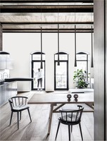 Podélná - NV 9504001 Závěsné svítidlo GOCCIO černý hliník a ocel černý kabel LED 5x7W 230V 3000K IP20 - NOVA LUCE