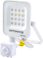 Vnější světlomety - LED SMD světlomet Bílé tělo IP65 se senzorem