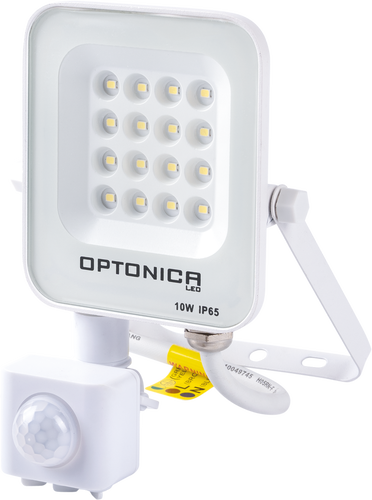 Vnější světlomety - LED SMD světlomet Bílé tělo IP65 se senzorem - foto 1