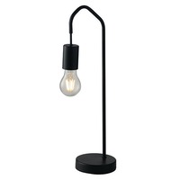 Stolní lampy dekorační - FAN I-HABITAT-L NER Stolní lampa Lume Habitat, černé, 1 x E27, 17 x 48 cm - FANEUROPE