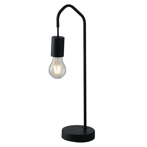 Stolní lampy dekorační - FAN I-HABITAT-L NER Stolní lampa Lume Habitat, černé, 1 x E27, 17 x 48 cm - FANEUROPE - foto 1