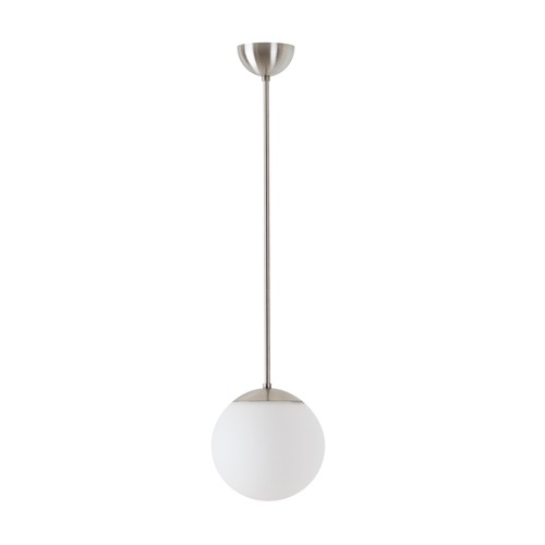 Koule - OS ISI72443 ISIS P1 PM-M závěsné plastové svítidlo kartáčovaná nerez / bílá IP40 3000 K 8W LED - OSMONT - foto 1