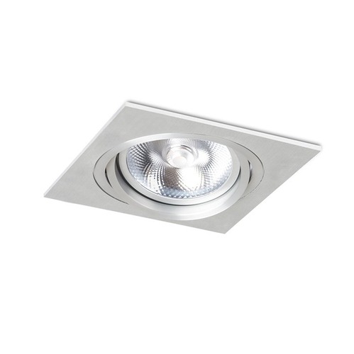 Hranatá - RED R12701 PASADENA G53 SQ I česaný hliník 12V G53 50W - RED - DESIGN RENDL - foto 1