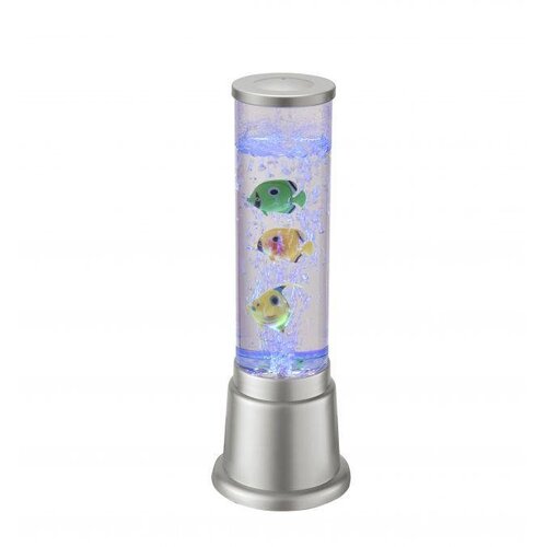 Stolní lampy dekorační - LD 85127-21 AVA LED vodní sloupec, stříbrná, průměr 12,5cm, dekorativní RGB - LEUCHTEN DIREKT / JUST LIGHT - foto 1