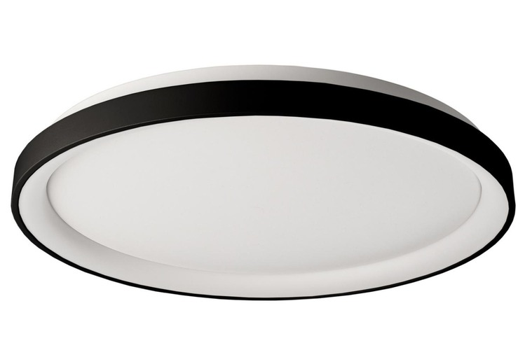 Kruhová - IMPR 348191 Deko-Light stropní přisazené svítidlo Merope 600 42W 3000/4000K 3200lm tmavě černá RAL 9005 - foto 1