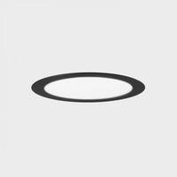 Kruhová - KHL K51702.04.RF.BK-BK.OP.ST.8.30.PC DISC zapuštěné svítidlo s rámečkem černá 24 W 3000K fázové stmívání - KOHL-Lighting