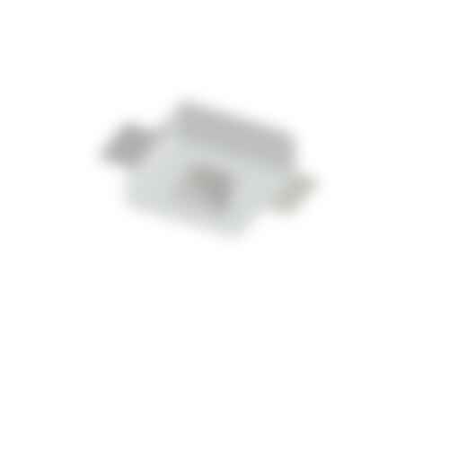 Hranatá - FAN INC-MINI-Q1 Zápustné svítidlo Mini, bílé, 1 x GU10 Mini, 7 x 7 x 3 cm - FANEUROPE - foto 1