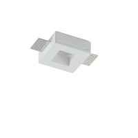 Hranatá - FAN INC-MINI-Q1 Zápustné svítidlo Mini, bílé, 1 x GU10 Mini, 7 x 7 x 3 cm - FANEUROPE