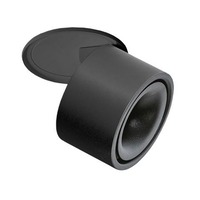 Kruhová - AZZ AZ2706 LED Stropní a nástěnné zápustné svítidlo Azzardo Costa Spot black/black AZ2706 12W 1020lm 3000K IP20 černé - AZZARDO