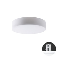 Koupelnová - OS ERI67655 ERIS V4 stropní/nástěnné skleněné polovestavné svítidlo bílá IP44 4000 K 35W LED - OSMONT