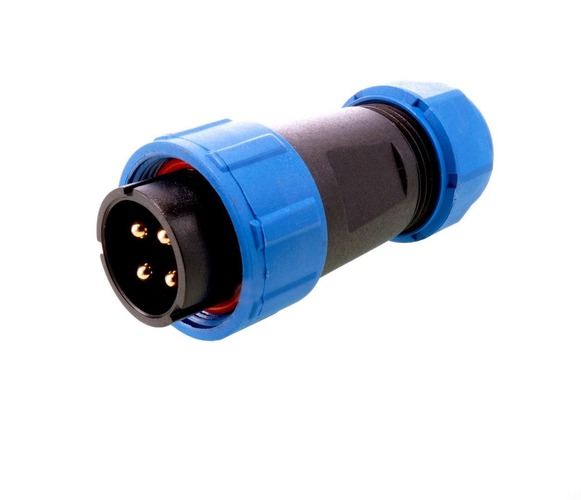 Příslušenství - IMPR 940062 Deko-Light Weipu HQ 12/24/48V zástrčka 4-pólový  - LIGHT IMPRESSIONS - foto 1