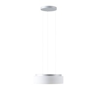 Kruhová - OS ERI67889 ERIS LE3 závěsné skleněné svítidlo stříbrná / bílá IP40 4000 K 27W LED DALI (původní kód OS 67889) - OSMONT