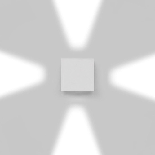 Nástěnná - AR T42004LW00 Effetto 14 čtverec 4 large beams šedá bílá - ARTEMIDE - foto 1