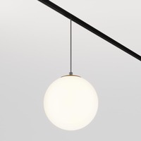 Lištové Magnetic Maytoni Exility - M TR039-2-5W3K-1 Závěsné svítidlo Luna 3000K 5W teplá bílá sklo černá Exility - MAYTONI