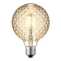 E27 - LD 08468 LED Filament dekorativní žárovka Globe E27 průměr 95mm 2700K - LEUCHTEN DIREKT / JUST LIGHT