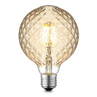 E27 - LD 08468 LED Filament dekorativní žárovka Globe E27 průměr 95mm 2700K - LEUCHTEN DIREKT / JUST LIGHT