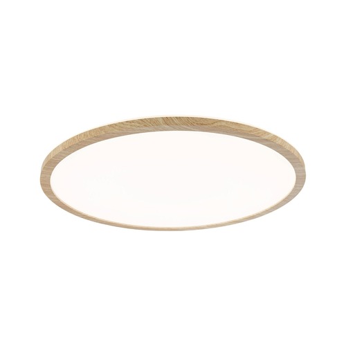 Kruhová - P 71029 LED Panel Atria Shine Backlight IP44 kruhové 420mm 22W 3000K design dřevo - PAULMANN - foto 1