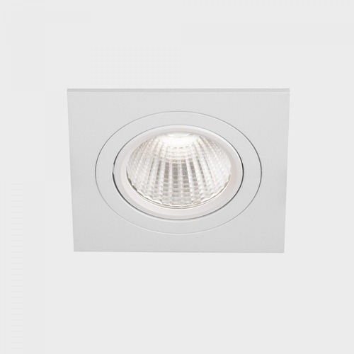 Hranatá - KHL K53271.01.RF.WH-WH.35.ST.9.30.PU REBECCA SQ zapuštěné svítidlo s rámečkem bílá 10 W 3000K PUSH - KOHL-Lighting - foto 1