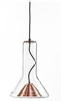 Kónická - BRO PC00952_001 Závěsné svítidlo WHISTLE small měď GX53 7,5W LED 500lm 2700K - BROKIS C