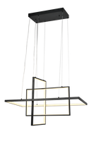 LED přívěšek - LED závěsná lampa 67W Sand Black