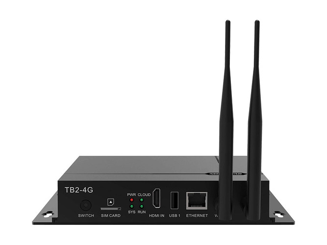 Karty, wi-fi přehrávače a ovladače - Wi-Fi Media Player pro LED displej TB2 - foto 1